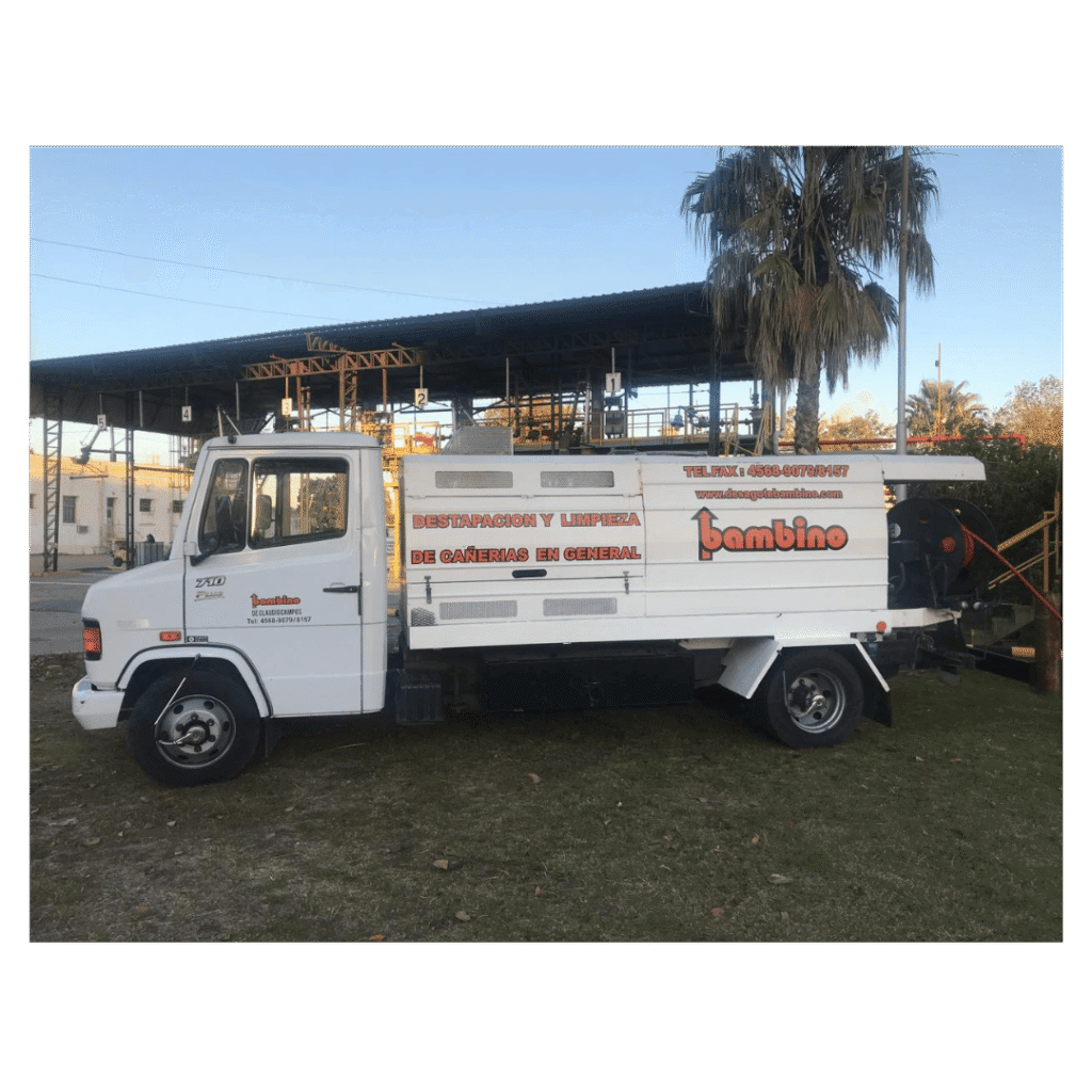 camion hidrojet desagote bambino