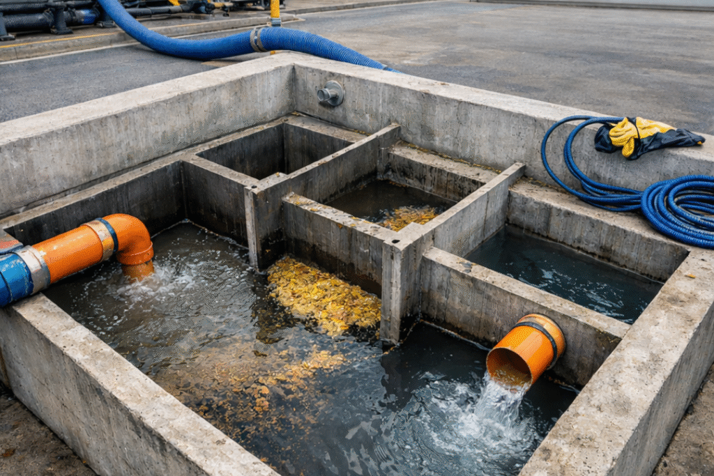 camara decantadora desagote bambino